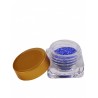 Pot paillettes bleu